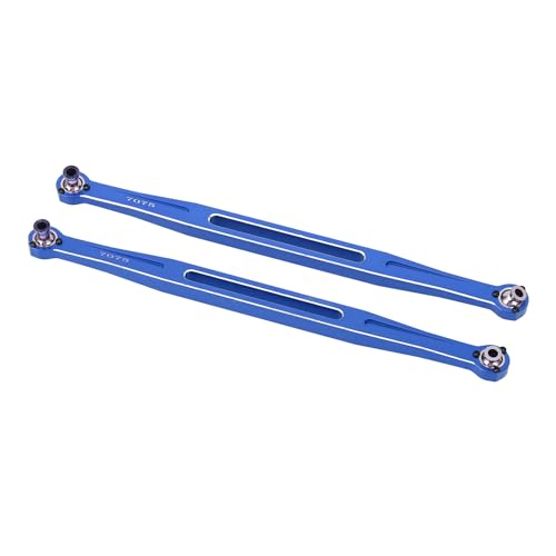SUNGOOYUE Ersatz für Spurstange aus Aluminiumlegierung für RC-Autos, Vorderstange für Spurstangen für 1/6 8S WideMaxx RC-Autos (Blue) von SUNGOOYUE