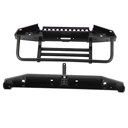 SUNGOOYUE Fixes Metall -Vorderstoßstange mit LED -Leuchten für Traxxx 4 SCX10II 90046 1/10 RC Auto [Stoßfänger RC, Metallarm] [] [] [] von SUNGOOYUE