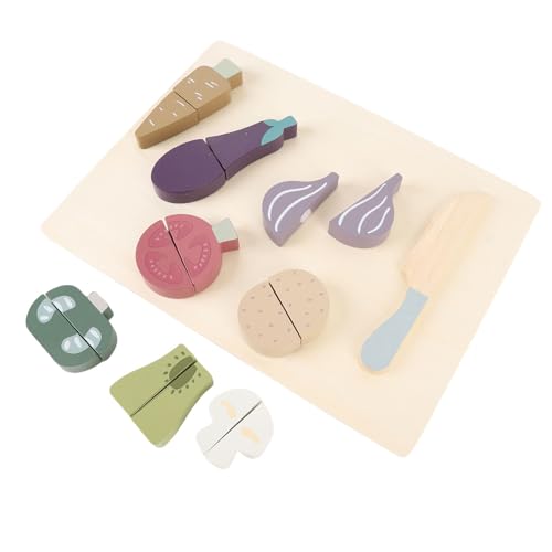 SUNGOOYUE Hölzerne Schneidend Spielfutter Set Buchen Holz Handinternen Garten Kultivierer Losener für Umfasst das Schneiden von Werkzeugscheiben Abnehmbares Gemüse Interaktives Spiel Sicher für SUNGOOYUE Hölzerne Schneidend Spielfutter Set Buchen Holz Handinternen Garten Kultivierer Losener für Umfasst das Schneiden von Werkzeugscheiben Abnehmbares Gemüse Interaktives Spiel Sicher für von SUNGOOYUE