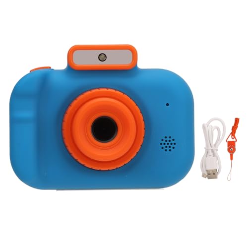 SUNGOOYUE Kinderkamera, HD 40 MP Dual-Kamera, 2,0 Zoll IPS-Display, 600 MAh Nachtsicht, Wiederaufladbare USB-Kinder-Digitalvideokamera für Kinder mit 32 GB SD-Karte (Blue) von SUNGOOYUE