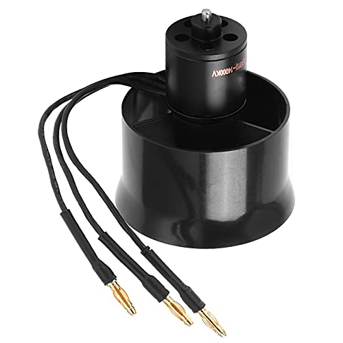 SUNGOOYUE Klopfventilator mit Motor, QX Motor 30 Mm EDF 6 Blades Abgelenkte Lüfter mit QF1611 14000kV 2 4S Bürstlos für RC -Flugzeug von SUNGOOYUE