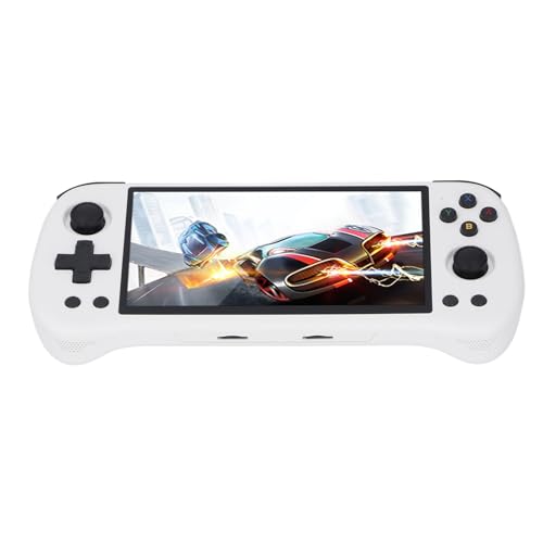 SUNGOOYUE Konsole von 5,5 -Zoll -HD Retro Screen Spielen mit Multifunktionaler Videospielkonsole 4000mah für Spielbegeisterte (16g und 128g) von SUNGOOYUE