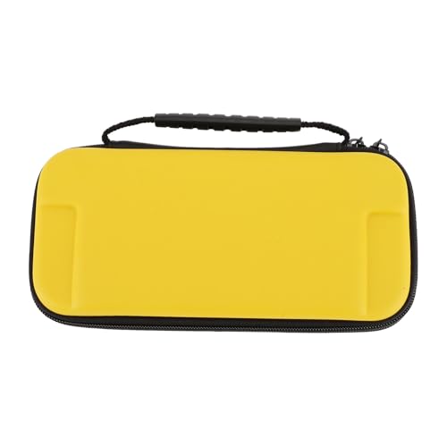 SUNGOOYUE Lite Game Tragbare Konsole Tragbare Schutzwales mit 10 Spielern, die für Reisende und Spieler Spielen Können (Yellow) von SUNGOOYUE