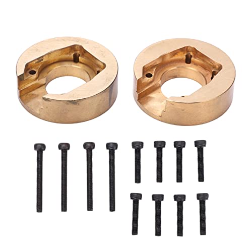SUNGOOYUE Messing RC Radgewichtsblock, 1 Paar Messing Gegengewicht Radfelge Internes Gegengewicht Passend f¨¹r Absima Sherpa 1/10 Kletterwagen,Zubeh?r f¨¹r Modellautos SUNGOOYUE Messing RC Radgewichtsblock, 1 Paar Messing Gegengewicht Radfelge Internes Gegengewicht Passend f¨¹r Absima Sherpa 1/10 Kletterwagen,Zubeh?r f¨¹r Modellautos von SUNGOOYUE