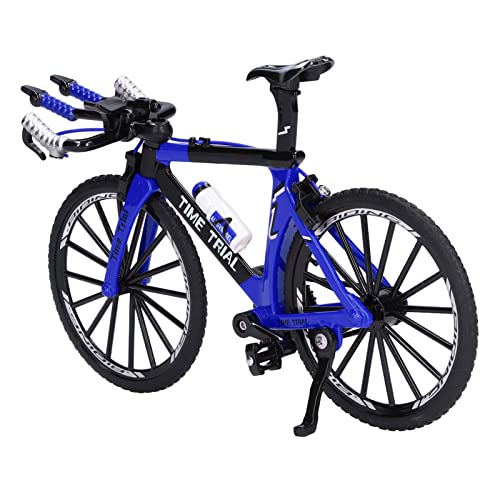 SUNGOOYUE Mini Finger Mountain Bike Alloy Model Spielzeug für Tischbüro, Bürodekoration für, Legierung+Plastik (Blue) von SUNGOOYUE
