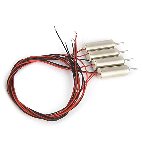 SUNGOOYUE Mini -Motor mit Niedrigem Rauschen 4x12mm Mikromotor für RC -Hubschrauberspielzeug Mini Größe, Niedrige Fehlerhafte Rate für Modellspielzeugprojekte von SUNGOOYUE