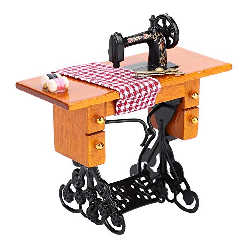 SUNGOOYUE Miniaturmaschine für Wallhaus. Köstliches Dekorationsspielzeug für EIN 1/12 Puppenhaus, Notwendige Accessoires für Nähzentren SUNGOOYUE Miniaturmaschine für Wallhaus. Köstliches Dekorationsspielzeug für EIN 1/12 Puppenhaus, Notwendige Accessoires für Nähzentren von SUNGOOYUE