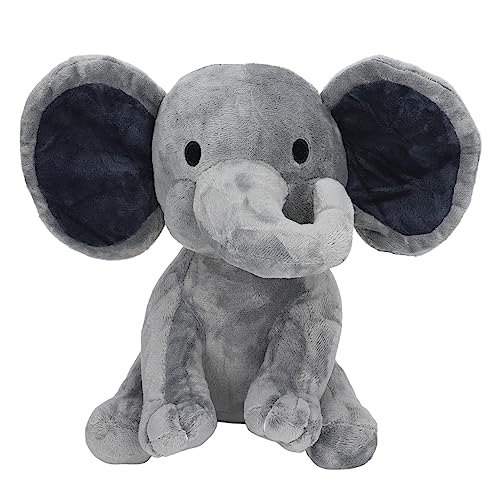 SUNGOOYUE Nettes Elefant Plüschspielzeug Komfortables Weiches Stofftier für Wohnkultur Tolles Zum Geburtstag, Babyparty (Gray) von SUNGOOYUE