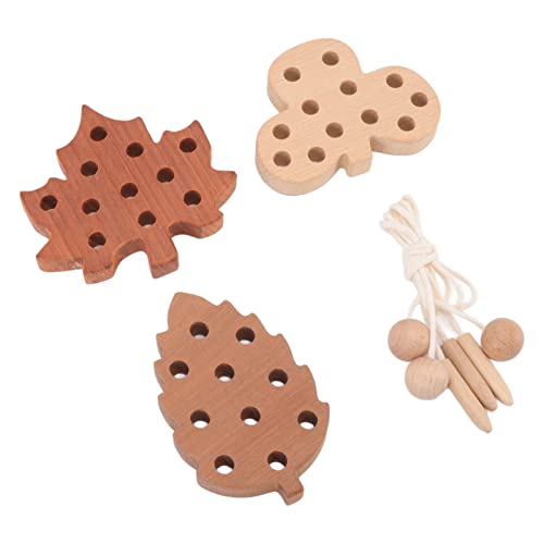 SUNGOOYUE Pädagogische Threading -Spiel Toys Kit Verdickte Design Eltern Interaktion für von SUNGOOYUE