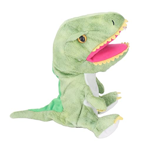 SUNGOOYUE Plüsch Dinosaurier Handspielzeug Weiche Bewegliche Mundpädagogik für und Erwachsene Super Soft Plüsch (Green) von SUNGOOYUE