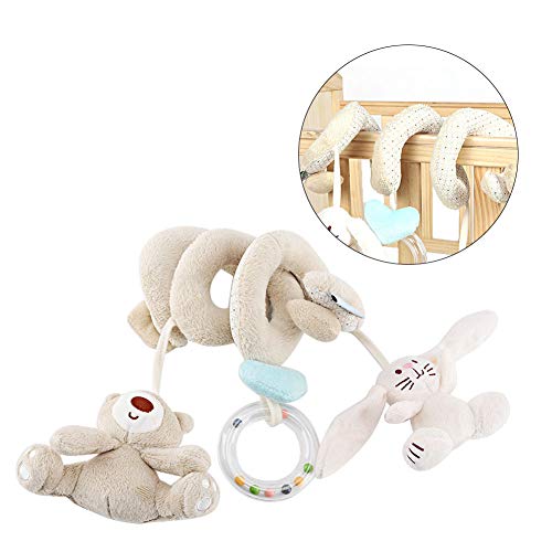 SUNGOOYUE Plüschbären Kaninchen Spiral Wickende Babyspielzeugbabys Taktile Sinne und Hand -Eye -Koordination, um das Spielzeug zu Verbessern SUNGOOYUE Plüschbären Kaninchen Spiral Wickende Babyspielzeugbabys Taktile Sinne und Hand -Eye -Koordination, um das Spielzeug zu Verbessern von SUNGOOYUE