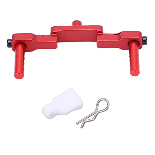 SUNGOOYUE Präzisions -CNC -bearbeitete RC Frontschalensäule für Axiale SCX24 1/24 RC Autos, Einfache Installation und Entfernung (Rot) von SUNGOOYUE