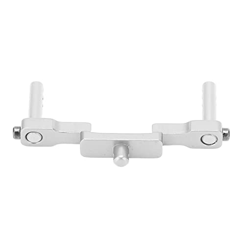 SUNGOOYUE Präzisions -CNC -bearbeitete RC Frontschalensäule für Axiale SCX24 1/24 RC Autos, Einfache Installation und Entfernung (Silver) von SUNGOOYUE