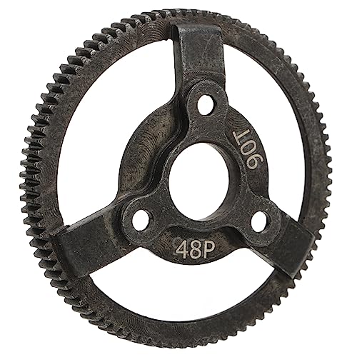 SUNGOOYUE Premium -Stahl RC 48p 90T Spurgetriebe und 19T 20T 21T -Ritzelrad für Schrägstrich 2WD 1/10 RC Auto von SUNGOOYUE
