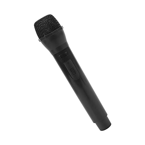 SUNGOOYUE Prop -Mikrofon für Karaoke -Tanzshows, Switch Design Plastic Prop Mic für Kinderreden, Kinderspielzeug (BLACK) von SUNGOOYUE