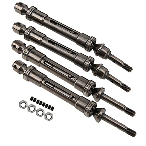 SUNGOOYUE RC -Antriebswelle, Stahl Metall RC Heckantriebsgetriebe für 1/10 Schrägstrich 4x4 SLA017 SLA018 von SUNGOOYUE