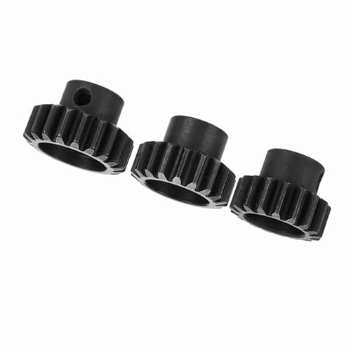 SUNGOOYUE RC-Auto-Ritzel Zahnräder Set, M1 ￠ 5mm 17T-19tt 20T-22T Metall-Ritzelmotor Zahnrad für 1/8 RC Buggy Truck (17T-19t (17t-19t) von SUNGOOYUE