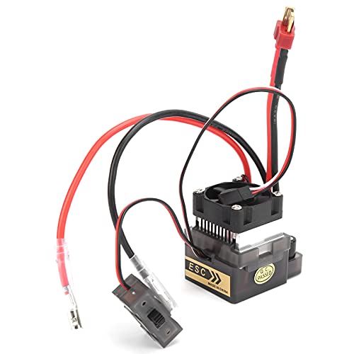 SUNGOOYUE RC-Bremse-ESC-Bürste, 320 A Zweiwege-Hochspannungs-Multifunktions-ESC mit Bremskühlgebläse, Passend für RC-Fahrzeug-Schiffsmodelle SUNGOOYUE RC-Bremse-ESC-Bürste, 320 A Zweiwege-Hochspannungs-Multifunktions-ESC mit Bremskühlgebläse, Passend für RC-Fahrzeug-Schiffsmodelle von SUNGOOYUE