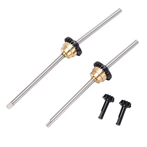 SUNGOOYUE RC Car Axle Differential Kit, Aluminiumlegierung RC Car Front Rear Axle Differential für WPL C14 C24 C34 C44 B14 B16 B24 B36 1/16 RC Car SUNGOOYUE RC Car Axle Differential Kit, Aluminiumlegierung RC Car Front Rear Axle Differential für WPL C14 C24 C34 C44 B14 B16 B24 B36 1/16 RC Car von SUNGOOYUE