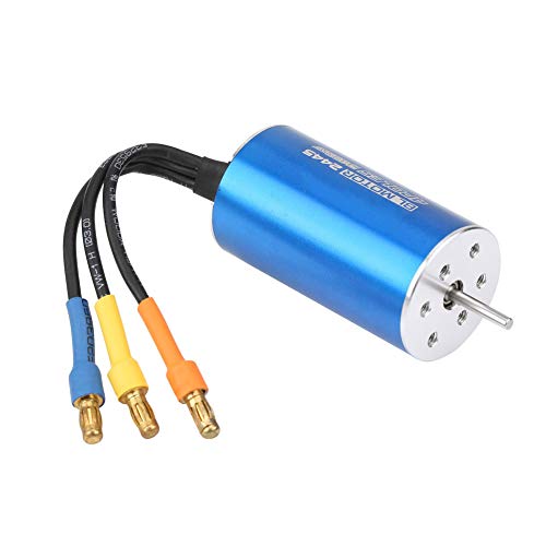 SUNGOOYUE RC Car Brushless Motor, 2445 5400KV 4 Pole Sensorless Brushless Motor 2,3 Mm Welle Passend für 1/16 1/18 RC Car SUNGOOYUE RC Car Brushless Motor, 2445 5400KV 4 Pole Sensorless Brushless Motor 2,3 Mm Welle Passend für 1/16 1/18 RC Car von SUNGOOYUE