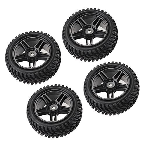 SUNGOOYUE RC-Car-Räder, RC-Car-Reifen-Set, RC-Rad-Reifen, 4 Stück, RC-Car-Räder, Pentagramm-Design, Gummi-Kunststoff, RC-Car-Reifen-Set, RC-Car-Reifen-Ersatz für 1/16-Automodelle SUNGOOYUE RC-Car-Räder, RC-Car-Reifen-Set, RC-Rad-Reifen, 4 Stück, RC-Car-Räder, Pentagramm-Design, Gummi-Kunststoff, RC-Car-Reifen-Set, RC-Car-Reifen-Ersatz für 1/16-Automodelle von SUNGOOYUE