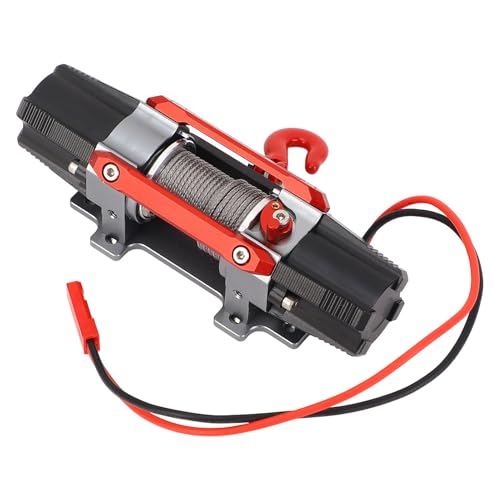 SUNGOOYUE RC Electric Motor Winch, Starker Power Double Motor Winch RC Upgrade -Teil für 1/10 1/8 RC -Automodell von SUNGOOYUE