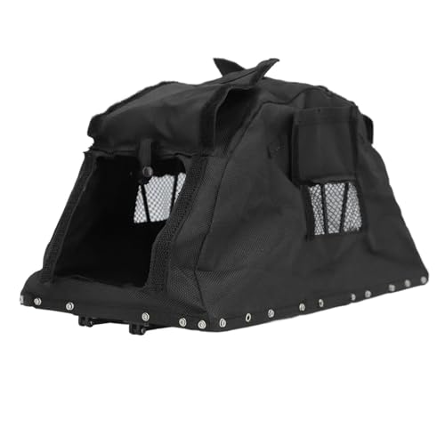SUNGOOYUE RC -Faltvorhang mit Abdeckung der Pro Scx10 Ziege, Realistisches Accessoires auf Dem Dach für 1/8 1/10 Auto Crawler RC, Legierungsmaterial von Stoff, die Gegen das Wetter für Outdoor (BLACK) SUNGOOYUE RC -Faltvorhang mit Abdeckung der Pro Scx10 Ziege, Realistisches Accessoires auf Dem Dach für 1/8 1/10 Auto Crawler RC, Legierungsmaterial von Stoff, die Gegen das Wetter für Outdoor (BLACK) von SUNGOOYUE