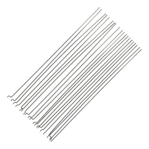 SUNGOOYUE RC Flugzeug Pushrods, 100 Pcs 200mm Hohe Härte Z Druckstangen RC Flugzeug Pushrods Ersatz von SUNGOOYUE