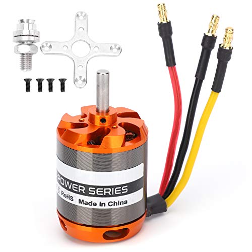 RC-Flugzeugmotor, Professionelles Metall-D3548-Brushless-Motor-Ersatzzubehör für RC-Starrflügelflugzeuge (1100 kV) von SUNGOOYUE