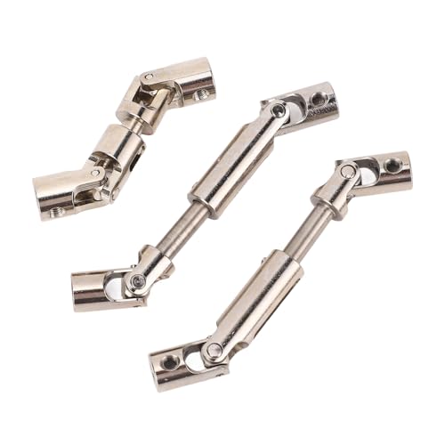 SUNGOOYUE RC Vordere Hintere Antriebswellen, 3 Stcs All Metal Universal Gelenk RC -Upgrades Kompatibel mit MN D90 WPL MN D90 von SUNGOOYUE