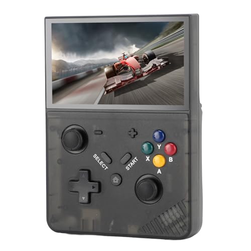 SUNGOOYUE Retro Tragbare Spielekonsole mit Einer Langen Akkulaufzeit, 4,3 -Zoll -IPS Bildschirm für das Ansprechende Spielerlebnis (64GB) von SUNGOOYUE