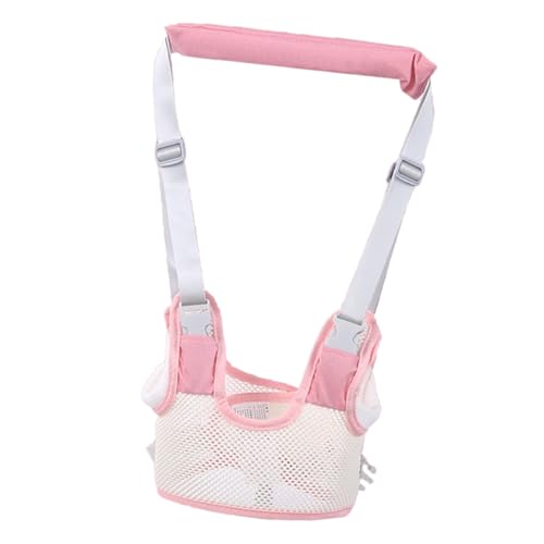 SUNGOOYUE Säuglingswanderer Assistant Belt Kids Kids Walking Gurt Anti Lost Safe Lumbal -Schutz, Ideal für Kleinkinder Lernen, aus Atmungsaktivem Polyester zu Gehen, Geeignet für (PINK) von SUNGOOYUE