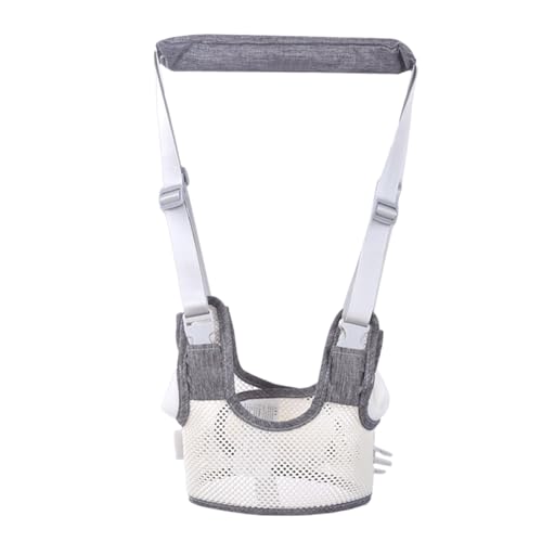 SUNGOOYUE Säuglingswanderer Assistant Belt Kids Kids Walking Gurt Anti Lost Safe Lumbal -Schutz, Ideal für Kleinkinder Lernen, aus Atmungsaktivem Polyester zu Gehen, Geeignet für (hellgrau) von SUNGOOYUE
