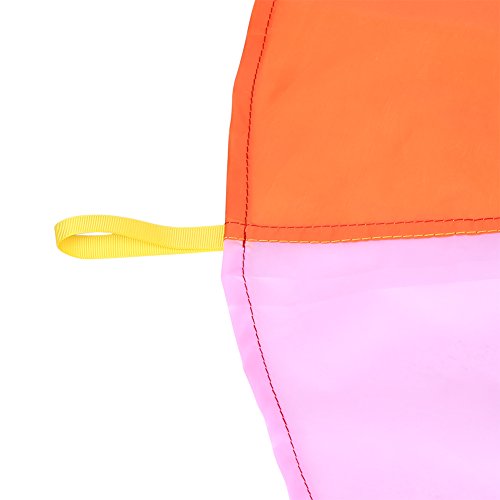 SUNGOOYUE Spielen Fallschirm Spielen, Mehrfarbig Spielzeug mit 2 M Durchmesser 8 Griffe Outdoor -Teamwork -Spiel für Kleine SUNGOOYUE Spielen Fallschirm Spielen, Mehrfarbig Spielzeug mit 2 M Durchmesser 8 Griffe Outdoor -Teamwork -Spiel für Kleine von SUNGOOYUE