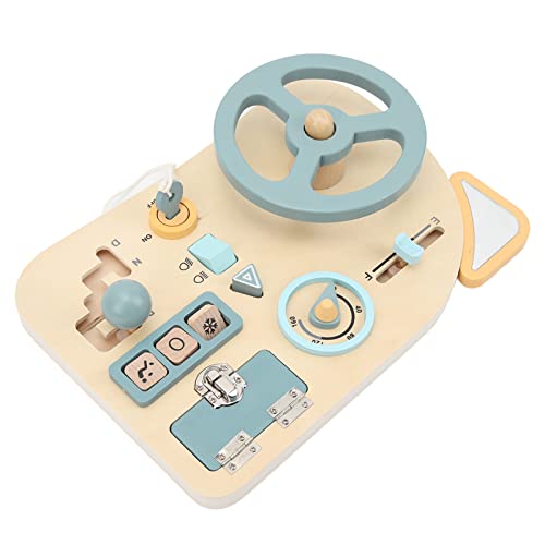 SUNGOOYUE Tätigkeitsbrett des Realistischen Holzlenkrades für die Erkundung und Entwicklung der Entwicklung von Kindern von SUNGOOYUE