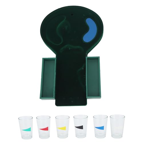 SUNGOOYUE Tisch-Ball-Getränkespiel, Mini-Dekompressions-Desktop-Ball-Getränkespiel aus Kunststoff und Glas für Esstisch, Bartheke von SUNGOOYUE