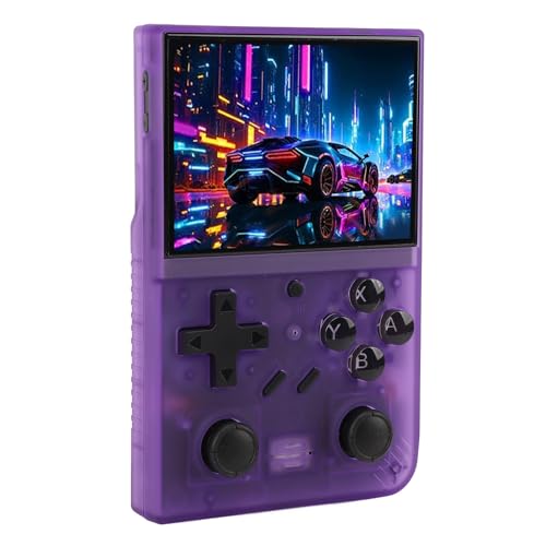 SUNGOOYUE Tragbare Tragbare Spielekonsolen 3,5 Zoll Pocket Game IPS LCD für Outdoor Travel In Go In The Go Entertainment (64G) von SUNGOOYUE