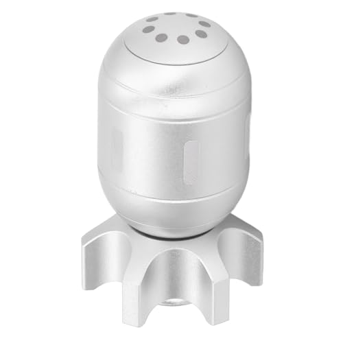 SUNGOOYUE Tragbares Fingertip -Gyroskop für Stressabbau, Metall -ADHS und Autismus Aidfingtip Gyroskop (Silver) von SUNGOOYUE