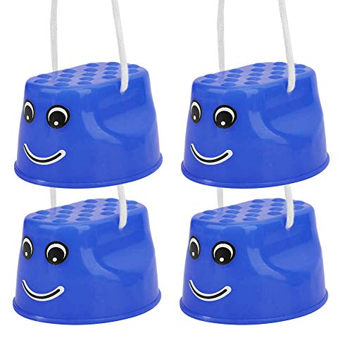 SUNGOOYUE Trainingsausrüstung 2pair Dicker Walk Stelts Schuhe Balancieren Füße Spielzeug für Stark (Blue) von SUNGOOYUE