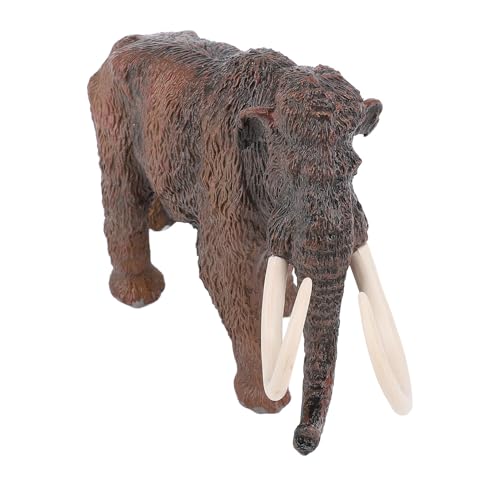 SUNGOOYUE Wolle Figur Mammutstatue Altes Tiermodell Spielzeug mit Sehr Detailliertem Design Sicherer Haltbarer Kunststoff Großer Größe für Kinderpädagogische Spielzimmerdekoration von SUNGOOYUE