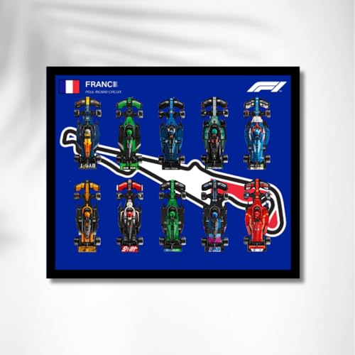 Display Wandboard Wandhalterung für LE-GO 77242 77243 77244 77245 Kompatibel mit Le-go Auto Haken Halterung Wandmontage Geschenkideen Dekoration (Kein Modell) (Französisch) von SUNHON