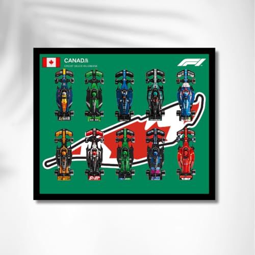 Display Wandboard Wandhalterung für LE-GO 77242 77243 77244 77245 Kompatibel mit Le-go Auto Haken Halterung Wandmontage Geschenkideen Dekoration (Kein Modell) (Kanada) von SUNHON