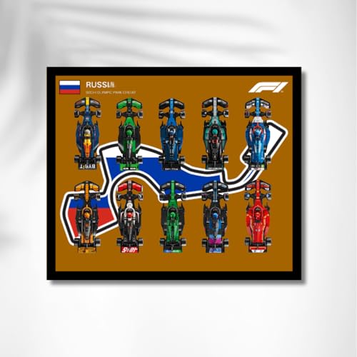 Display Wandboard Wandhalterung für LE-GO 77242 77243 77244 77245 Kompatibel mit Le-go Auto Haken Halterung Wandmontage Geschenkideen Dekoration (Kein Modell) (Russland) von SUNHON