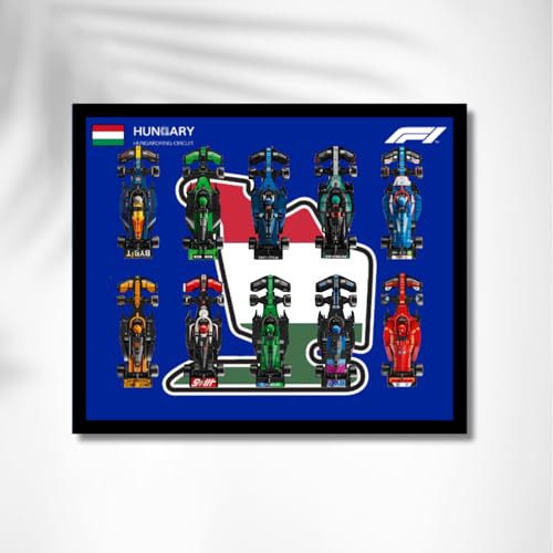 Display Wandboard Wandhalterung für LE-GO 77242 77243 77244 77245 Kompatibel mit Le-go Auto Haken Halterung Wandmontage Geschenkideen Dekoration (Kein Modell) (Ungarn) von SUNHON