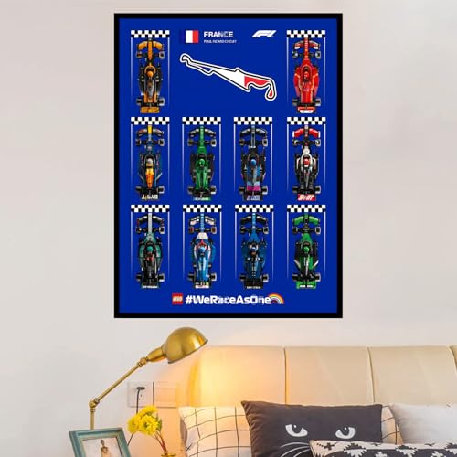 Display Wandboard Wandhalterung für LE-GO Speed F-1 10-in-1 77242 77243 77244 77245 77249 77250 77251 Kompatibel mit Le-go Auto Haken Halterung Wandmontage Geschenkideen Dekoration (kein Modell Display Wandboard Wandhalterung für LE-GO Speed F-1 10-in-1 77242 77243 77244 77245 77249 77250 77251 Kompatibel mit Le-go Auto Haken Halterung Wandmontage Geschenkideen Dekoration (kein Modell von SUNHON