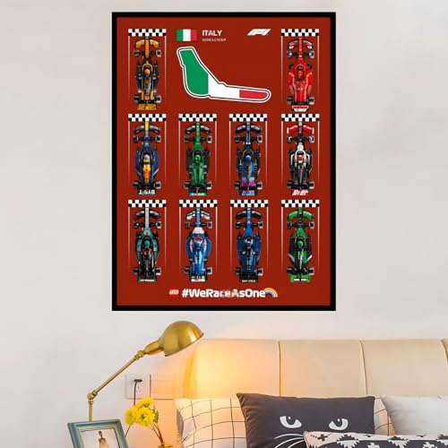 Display Wandboard Wandhalterung für LE-GO Speed F-1 10-in-1 77242 77243 77244 77245 77249 77250 77251 Kompatibel mit Le-go Auto Haken Halterung Wandmontage Geschenkideen Dekoration (kein Modell Display Wandboard Wandhalterung für LE-GO Speed F-1 10-in-1 77242 77243 77244 77245 77249 77250 77251 Kompatibel mit Le-go Auto Haken Halterung Wandmontage Geschenkideen Dekoration (kein Modell von SUNHON
