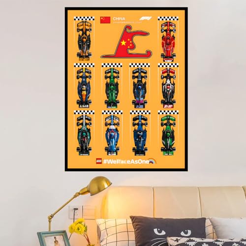 Display Wandboard Wandhalterung für LE-GO Speed F-1 10-in-1 77242 77243 77244 77245 77249 77250 77251 Kompatibel mit Le-go Auto Haken Halterung Wandmontage Geschenkideen Dekoration (kein Modell Display Wandboard Wandhalterung für LE-GO Speed F-1 10-in-1 77242 77243 77244 77245 77249 77250 77251 Kompatibel mit Le-go Auto Haken Halterung Wandmontage Geschenkideen Dekoration (kein Modell von SUNHON