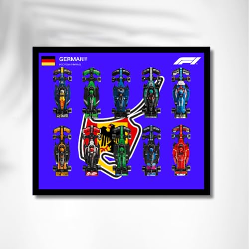Display Wandhalterung für LE-GO 77242 77243 77244 77245 kompatibel mit Le-go Auto-Hakenhalterung, Wandmontage, Geschenkideen, Dekoration, Größe: 50 x 80 cm (ohne Modell) (Deutschland) von SUNHON