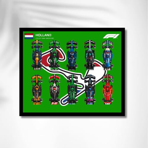 Figuren Display Wandhalterung für LE-GO für 77242 77243 77244 77245 Wandmontagebrett Haken Halterung montierbar Dekoration (kein Modell) (Holland) von SUNHON