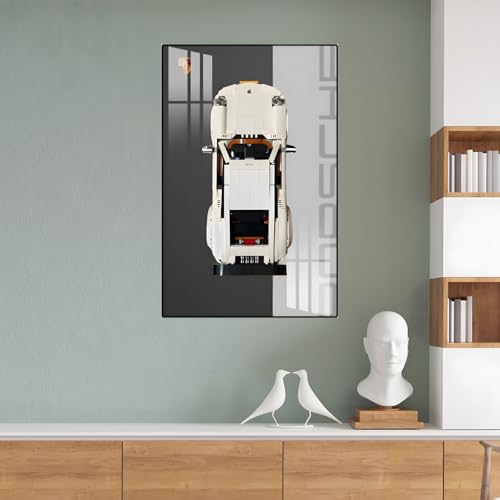 Figures Display Wandhalterung für LE-GO für 10295 Porscche 91-1 Turbo Wall Mounting Board Hook Bracket Mountable Decoration (No Model) (A) von SUNHON
